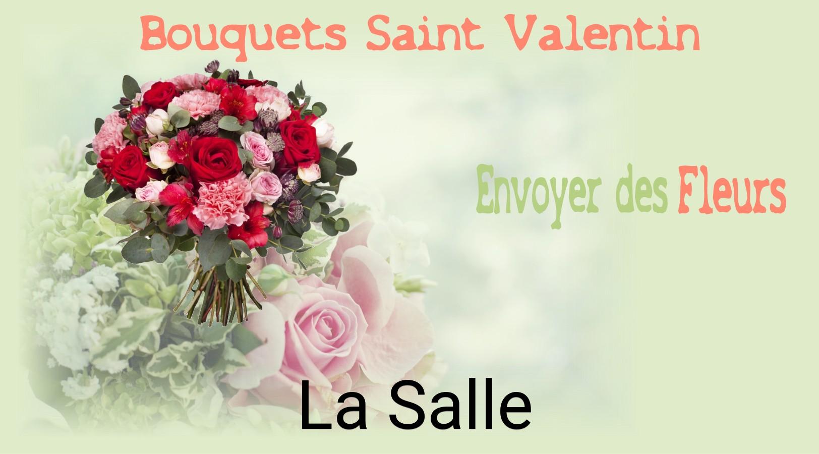 Roses de Saint-Valentin livrées à La Salle